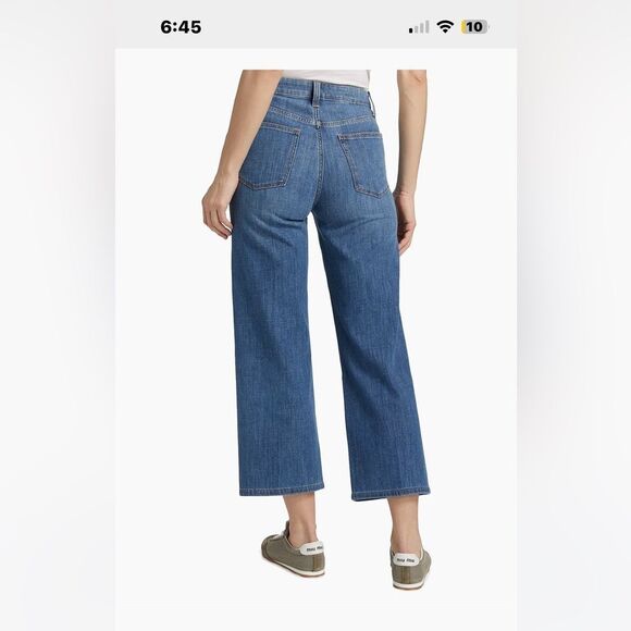 NWT Joe’s Jeans Vintage Stretch The Blake, High Rise Wide leg Crop Jeans, sz 27 - Picture 4 of 15